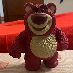 Pink Bear Kids Toy Plush-Style Figure